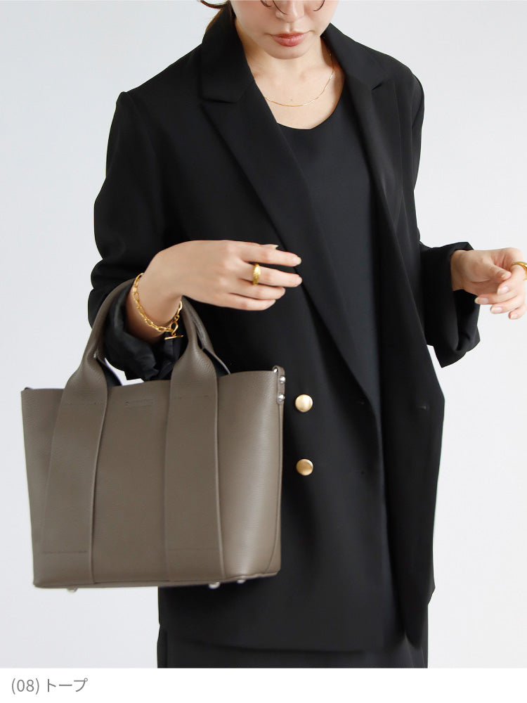 本革2wayミニトートバッグ