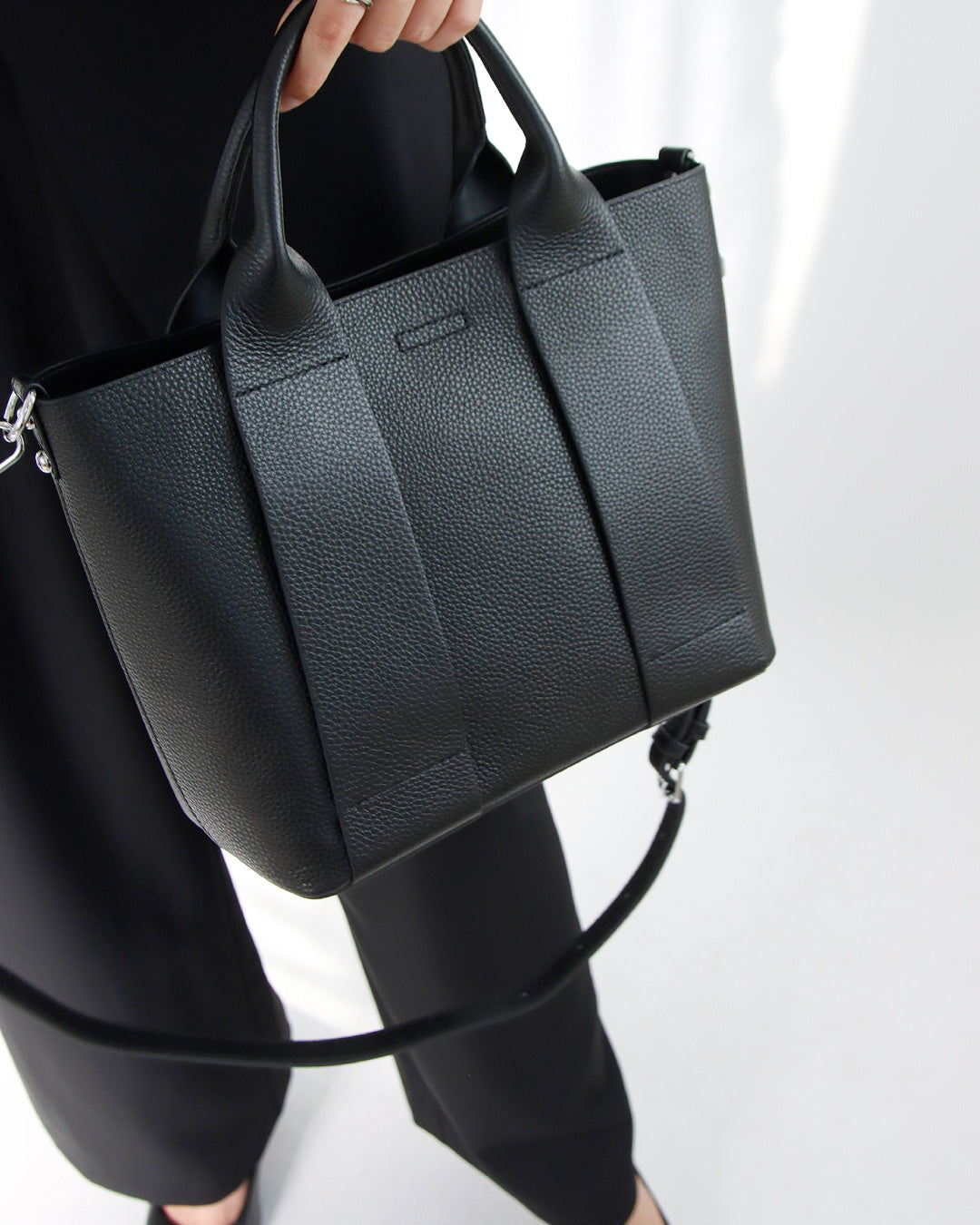 本革2wayミニトートバッグ