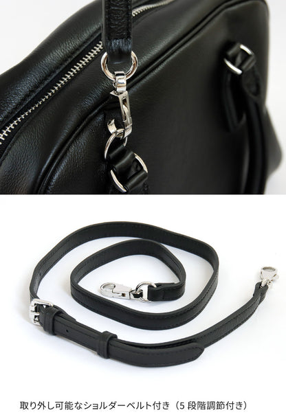 本革2wayミニボストンバッグ