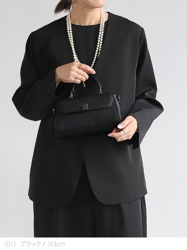 本革ミニハンドバッグ