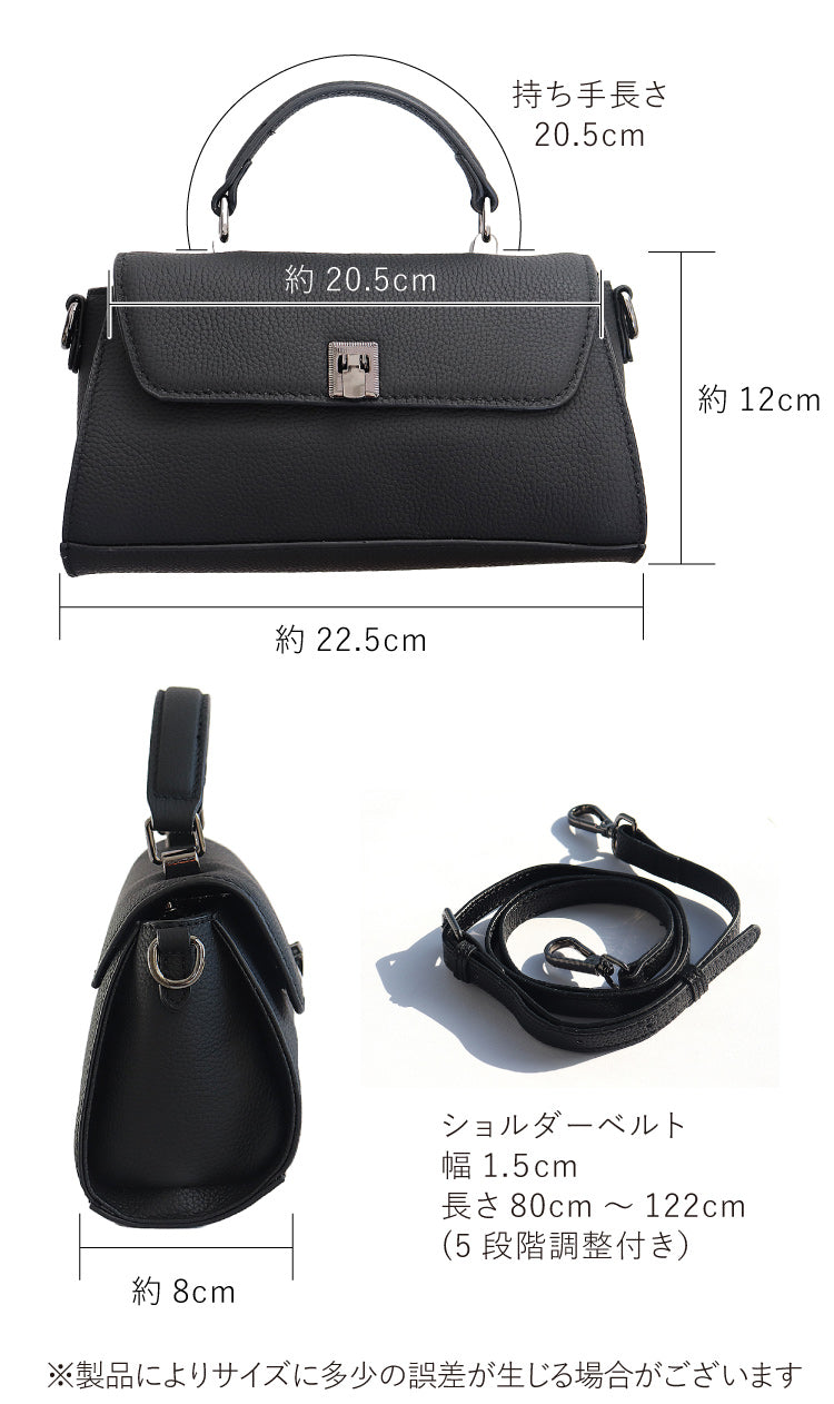 本革ミニハンドバッグ