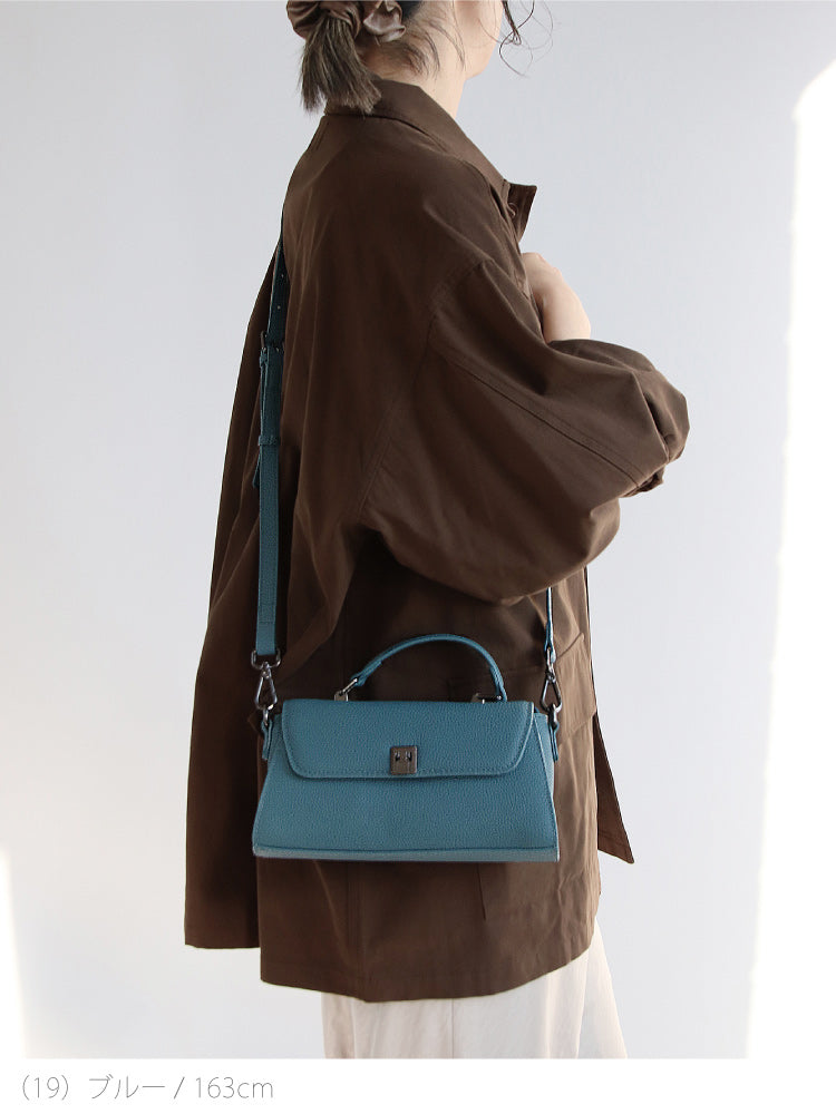 本革ミニハンドバッグ