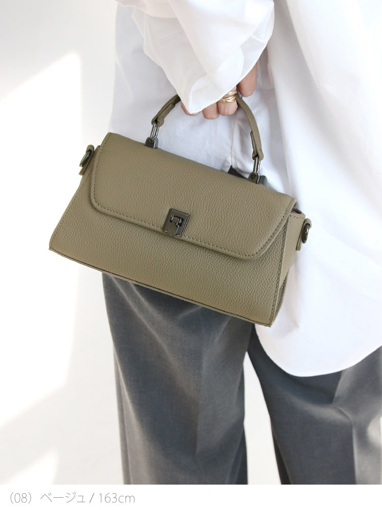 本革ミニハンドバッグ