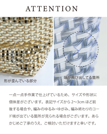 メタリックバッグ