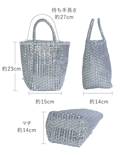 メタリックバッグ