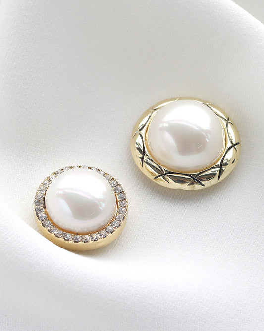 マグネットパールブローチ