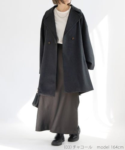 【予約10月下旬入荷予定】AラインPコート