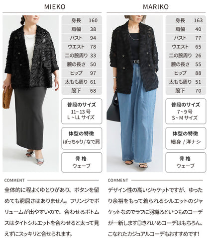 【予約販売】フリンジジャガードジャケット