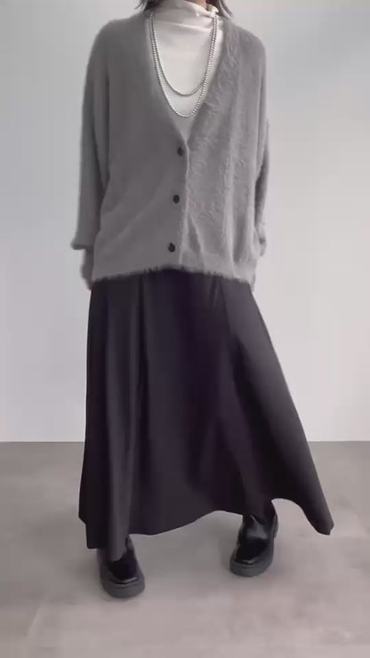 リブニットタイトスカート