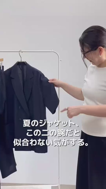 リネンライクセットアップ